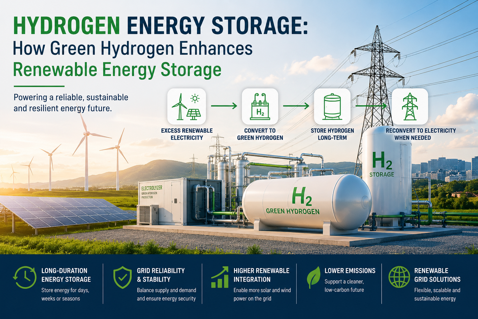 Hydrogen energy storage
